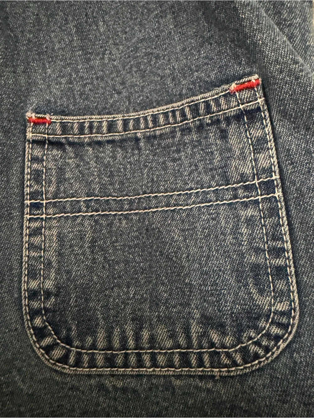 GAP Denim Short Overalls in Blue